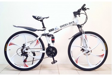 Велосипед Green Bike складной на литых дисках